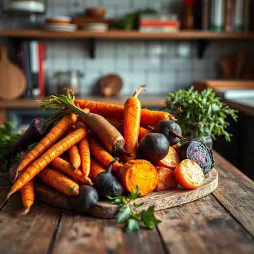 Roasted Root Veggies - Healthy Plant-Based Recipes for All